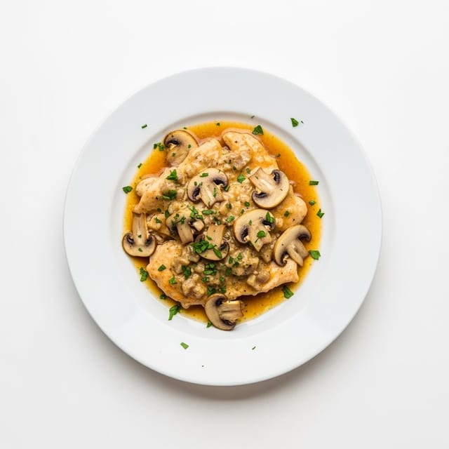 Chicken Marsala (C).
