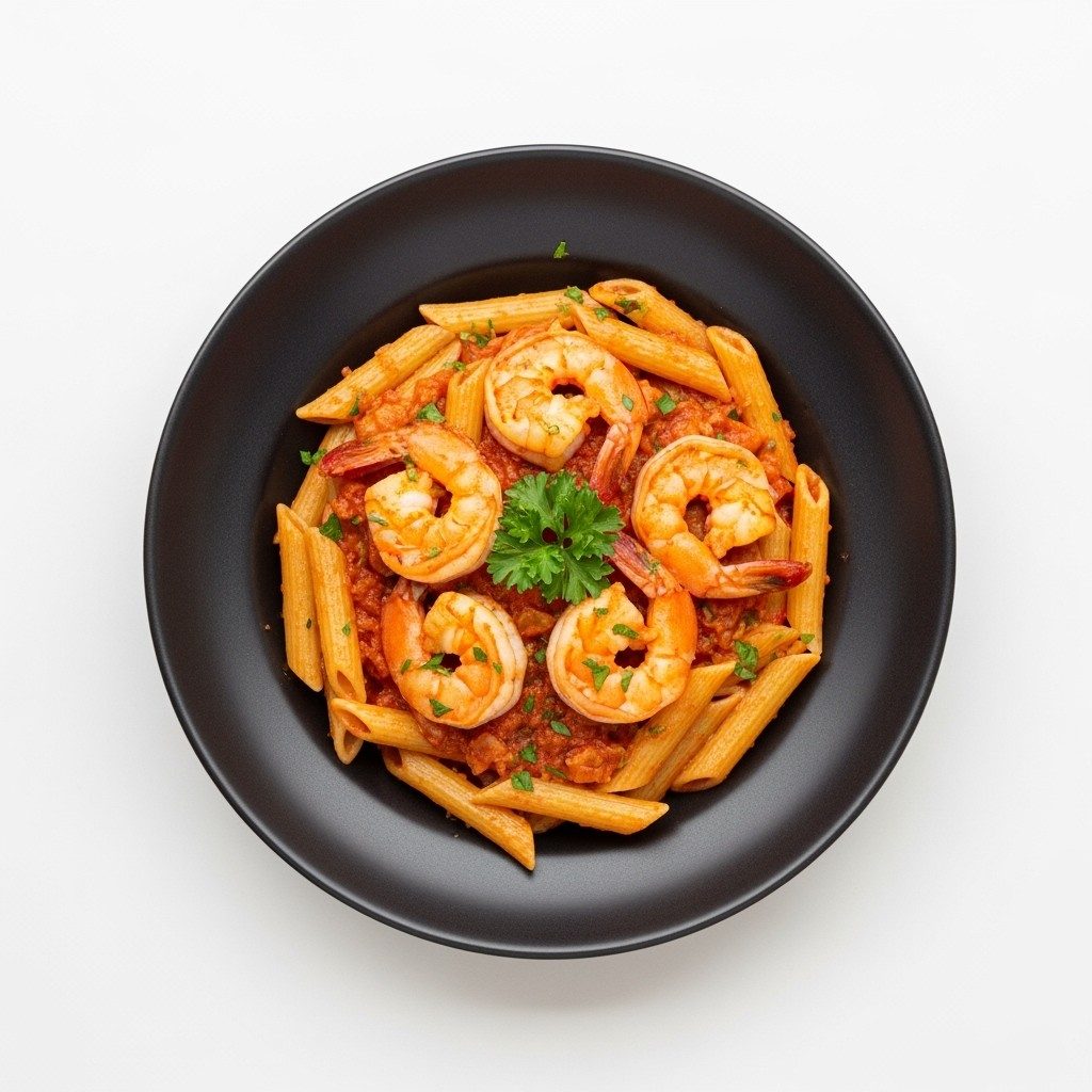 Shrimp Marinara.