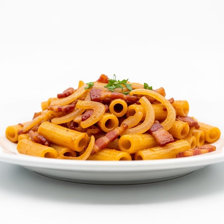 Rigatoni a la Matriciana.