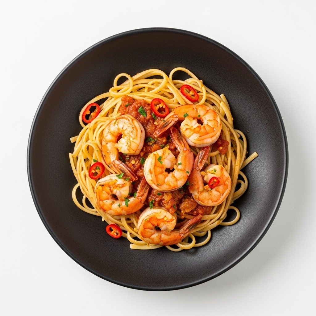 Shrimp Fra Diavolo.