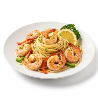 Scampi Over Linguinie (C)