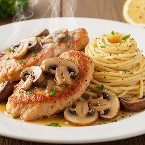 Veal Marsala.