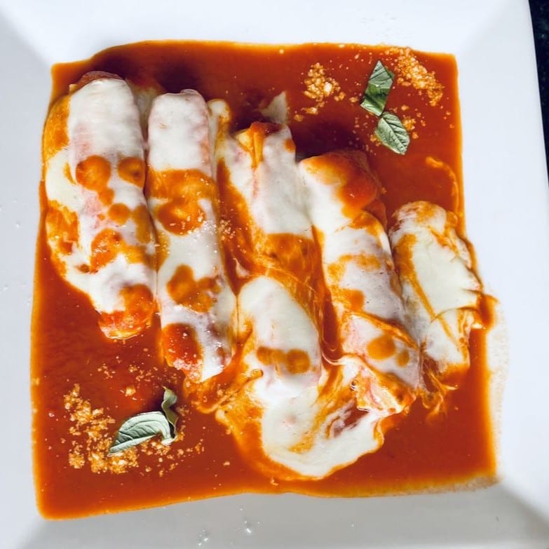 Manicotti.