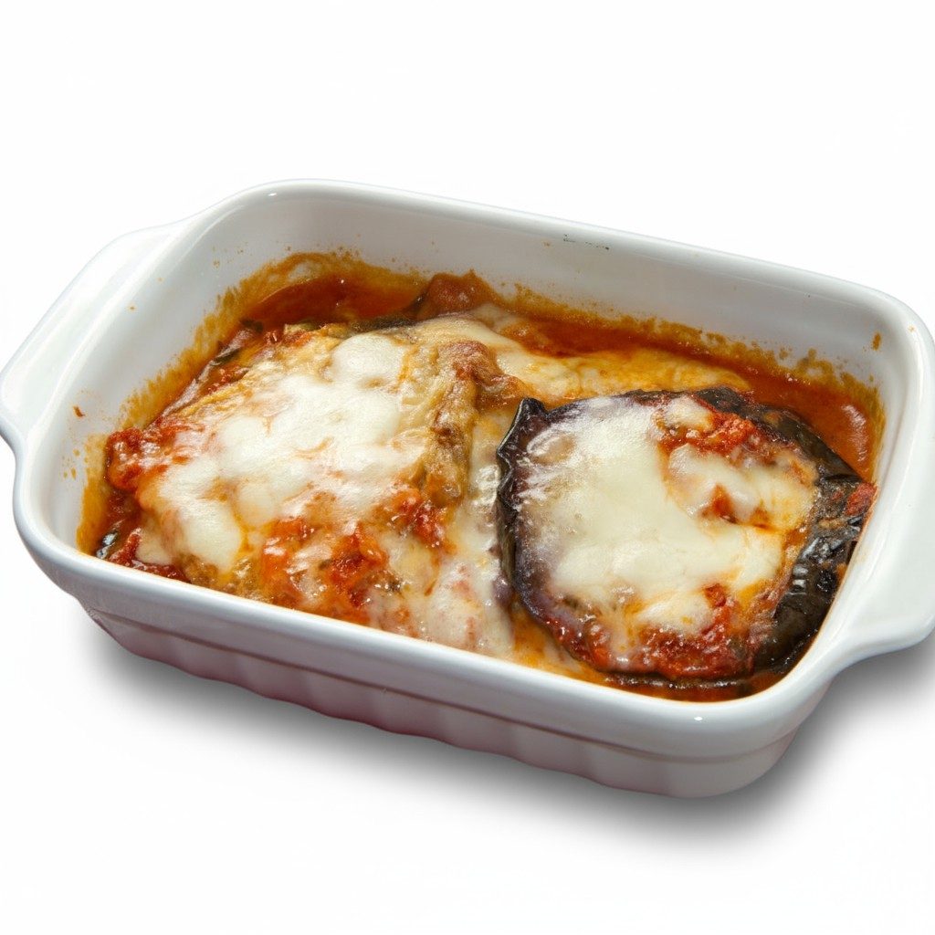 Eggplant Parmigiana.