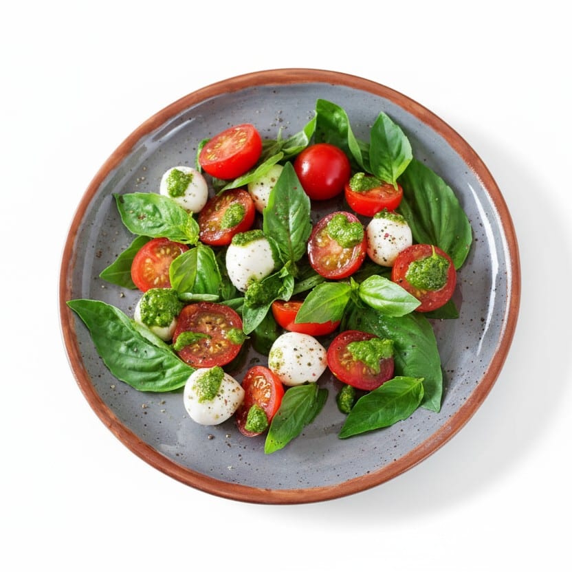 Mozzarella Caprese Salad.