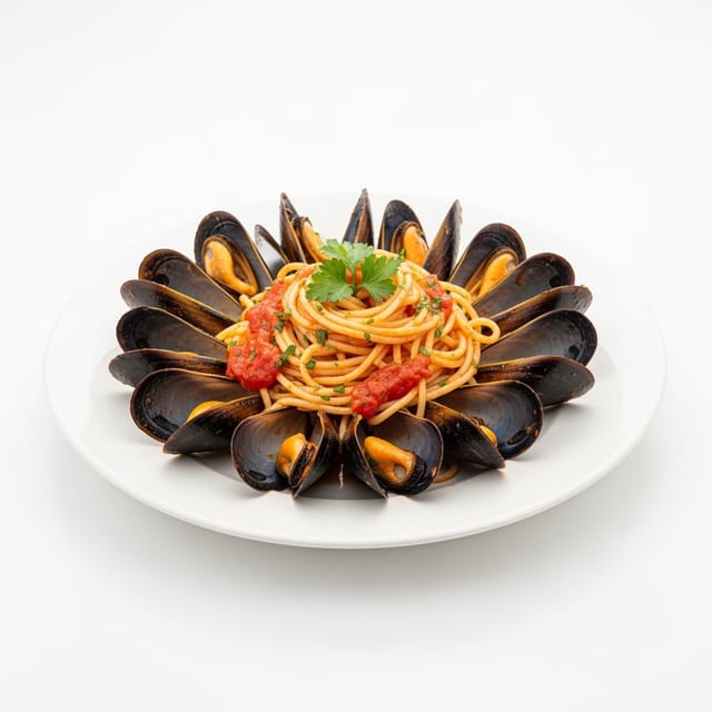 Mussels Fra Diavolo.