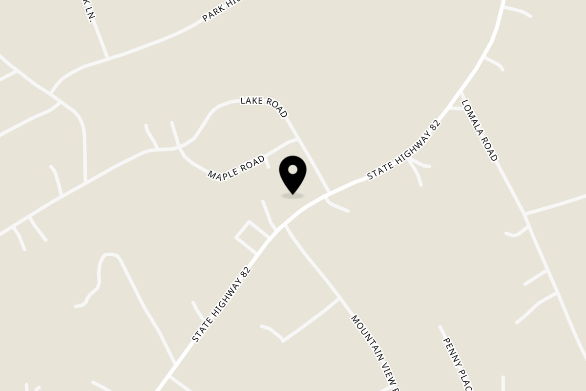 Map showing the location of Florina’s Wood Fired Pizza & Pasta on 225 NY-82 in Fishkill